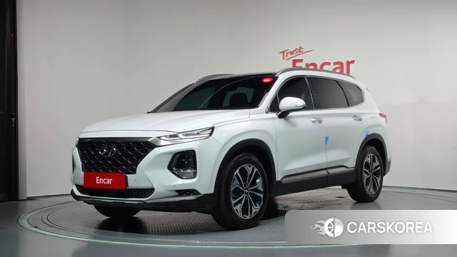 Hyundai Santa Fe TM 2018 Белый из Кореи
