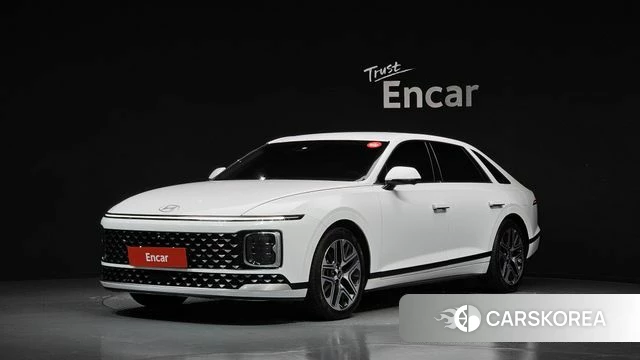 Hyundai Grandeur Hybrid (GN7) 2023 Белый из Кореи