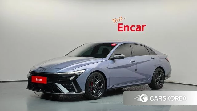 Hyundai The New Avante (CN7) 2024 Синий из Кореи