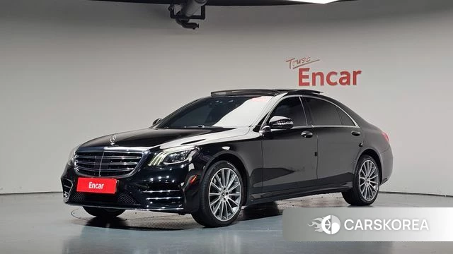 Mercedes-Benz S-Class W222 2018 Черный из Кореи