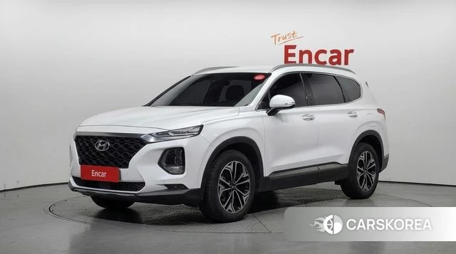Hyundai Santa Fe TM 2019 Белый из Кореи