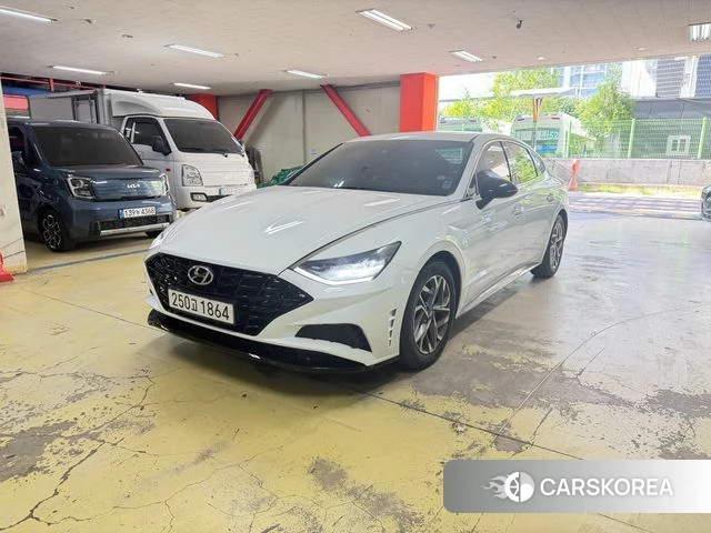 Hyundai Sonata (DN8) 2022 Белый из Кореи