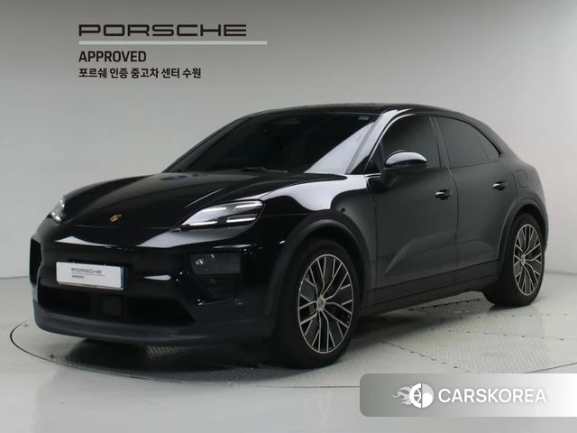 Porsche Makan EV 2025 Черный из Кореи