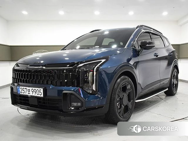 Kia The New Sportage 5th Generation 2025 Синий из Кореи