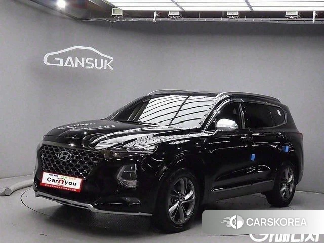 Hyundai Santa Fe TM 2019 Черный из Кореи