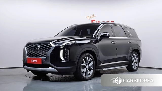 Hyundai Palisade 2021 Черный из Кореи