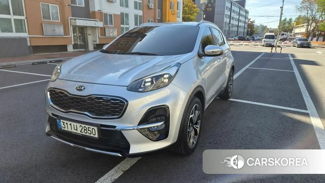 Kia Sportage The Bold 2020 Серебристо-серый из Кореи