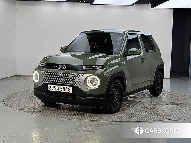 Hyundai Casper 2022 Светло-зеленый из Кореи