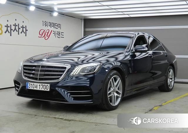 Mercedes-Benz S-Class W222 2020 Синий из Кореи
