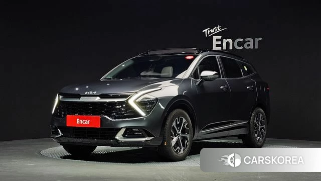 Kia Sportage 5th Generation Hybrid 2022 Серый из Кореи