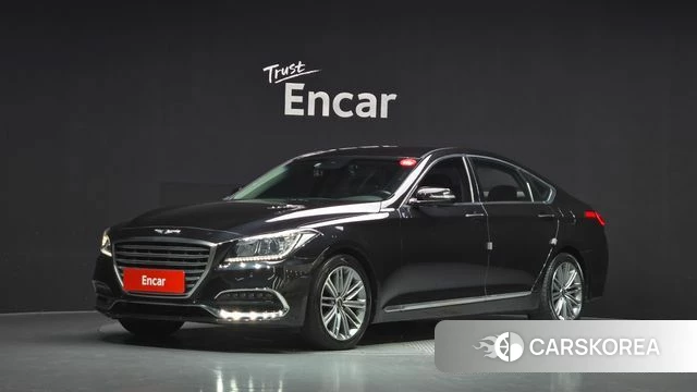 Genesis G80 2018 Черный из Кореи