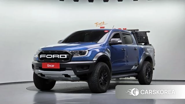 Ford Ranger 3rd Generation 2022 Синий из Кореи