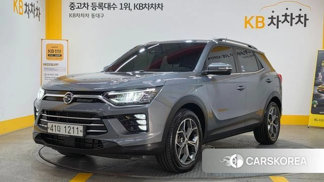 Ssangyong Beautiful Korando 2019 Серый из Кореи