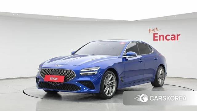 Genesis The New G70 2022 Синий из Кореи