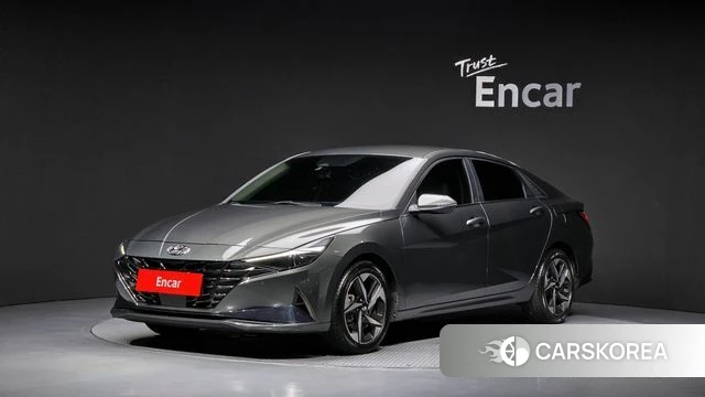 Hyundai Avante (CN7) 2021 Серый из Кореи