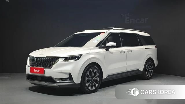 Kia Carnival 4th generation 2021 Белый из Кореи
