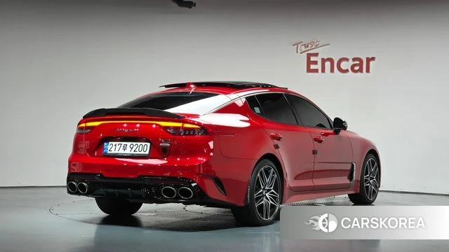 Kia Stinger Meister 2021 Красный из Кореи