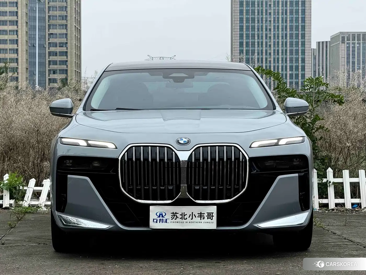 BMW 7 series 2024 Silver/gray из Китая