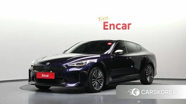 Kia Stinger 2018 Синий из Кореи