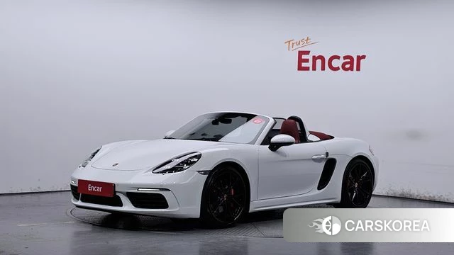 Porsche 718 Boxster 2020 Белый из Кореи