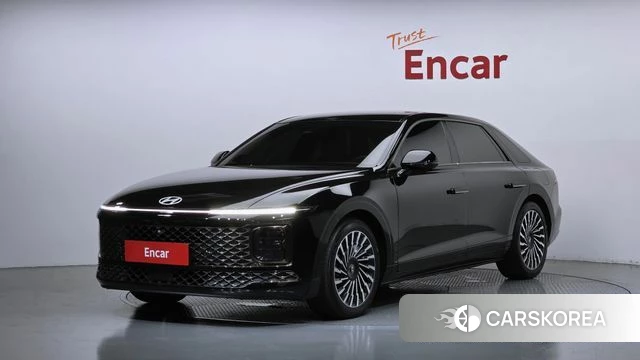 Hyundai Grandeur Hybrid (GN7) 2023 Черный из Кореи