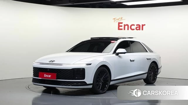 Hyundai Grandeur Hybrid (GN7) 2024 Белый из Кореи