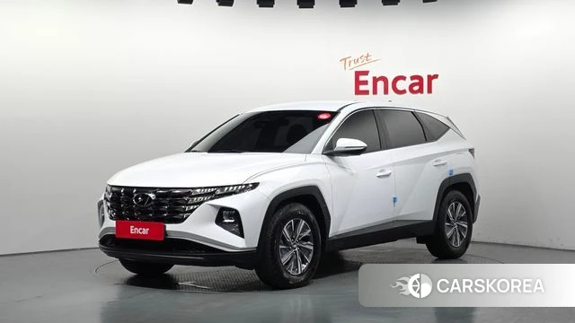 Hyundai Tucson Hybrid (NX4) 2022 Белый из Кореи