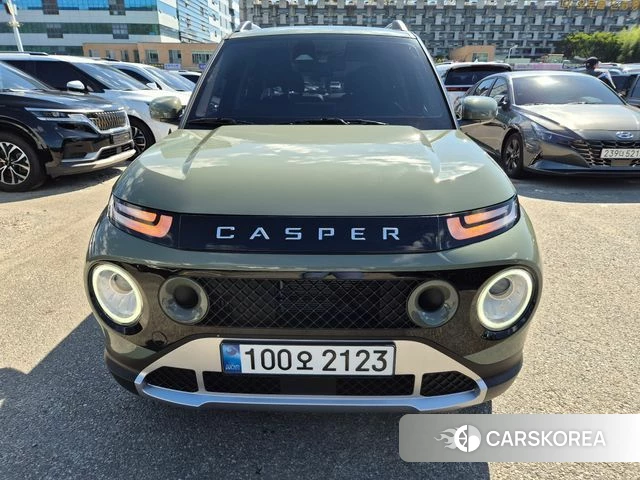 Hyundai Casper 2024 Темно-зеленый из Кореи