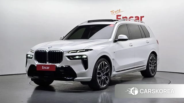 BMW X7 (G07) 2024 Белый из Кореи