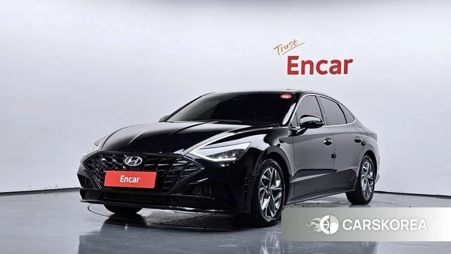 Hyundai Sonata (DN8) 2022 Черный из Кореи