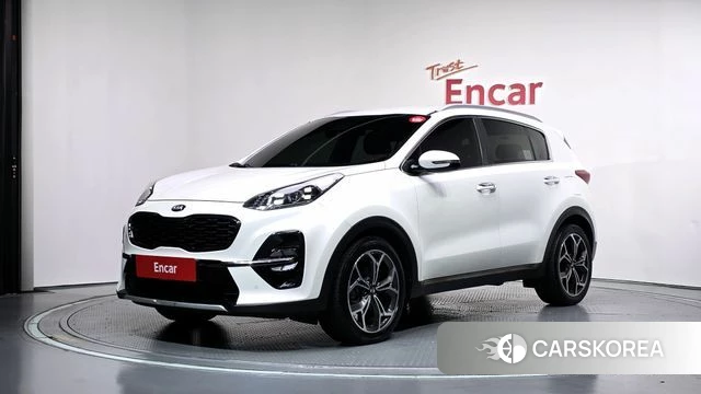 Kia Sportage The Bold 2019 Белый из Кореи