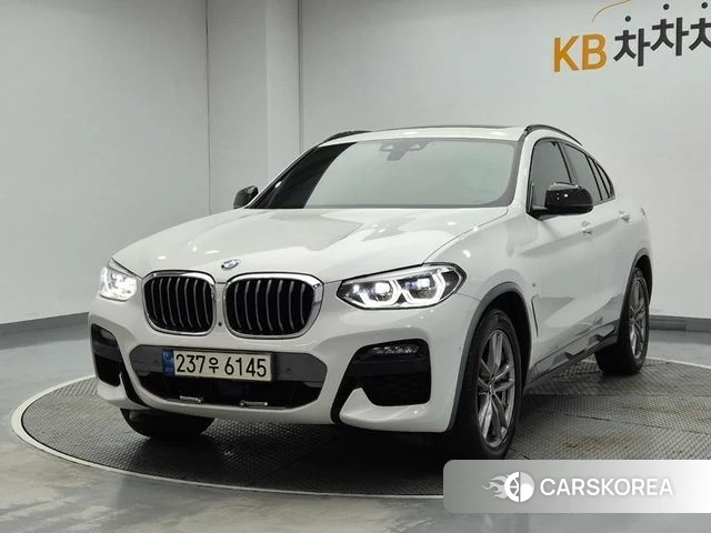 BMW X4 (G02) 2021 Белый из Кореи