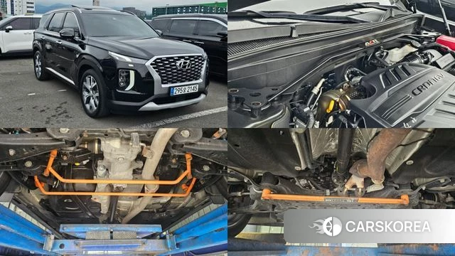 Hyundai Palisade 2019 Черный из Кореи