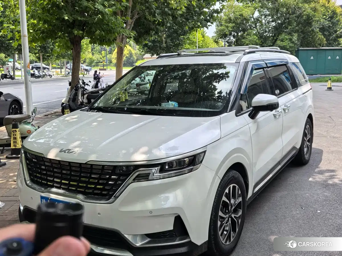 Kia Carnival 2021 Белый из Китая