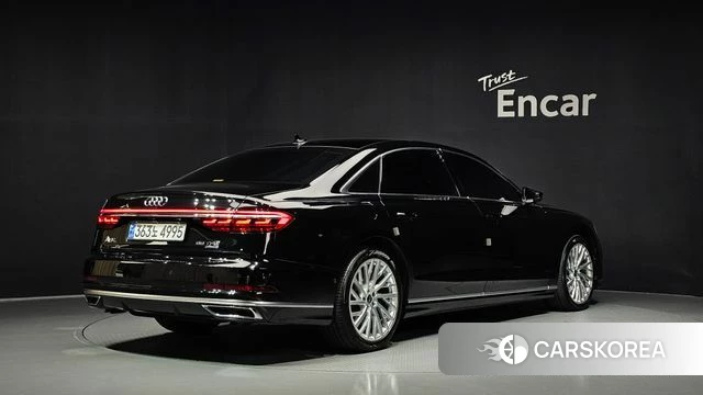 Audi A8 (D5) 2021 Черный из Кореи