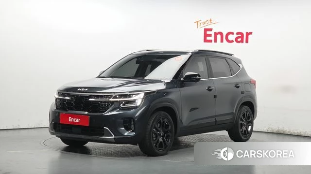 Kia The New Seltos 2023 Серый из Кореи