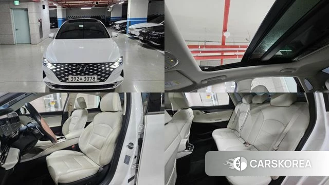 Hyundai The New Grandeur IG 2021 Белый из Кореи