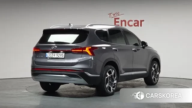Hyundai The New Santa Fe 2021 Серый из Кореи