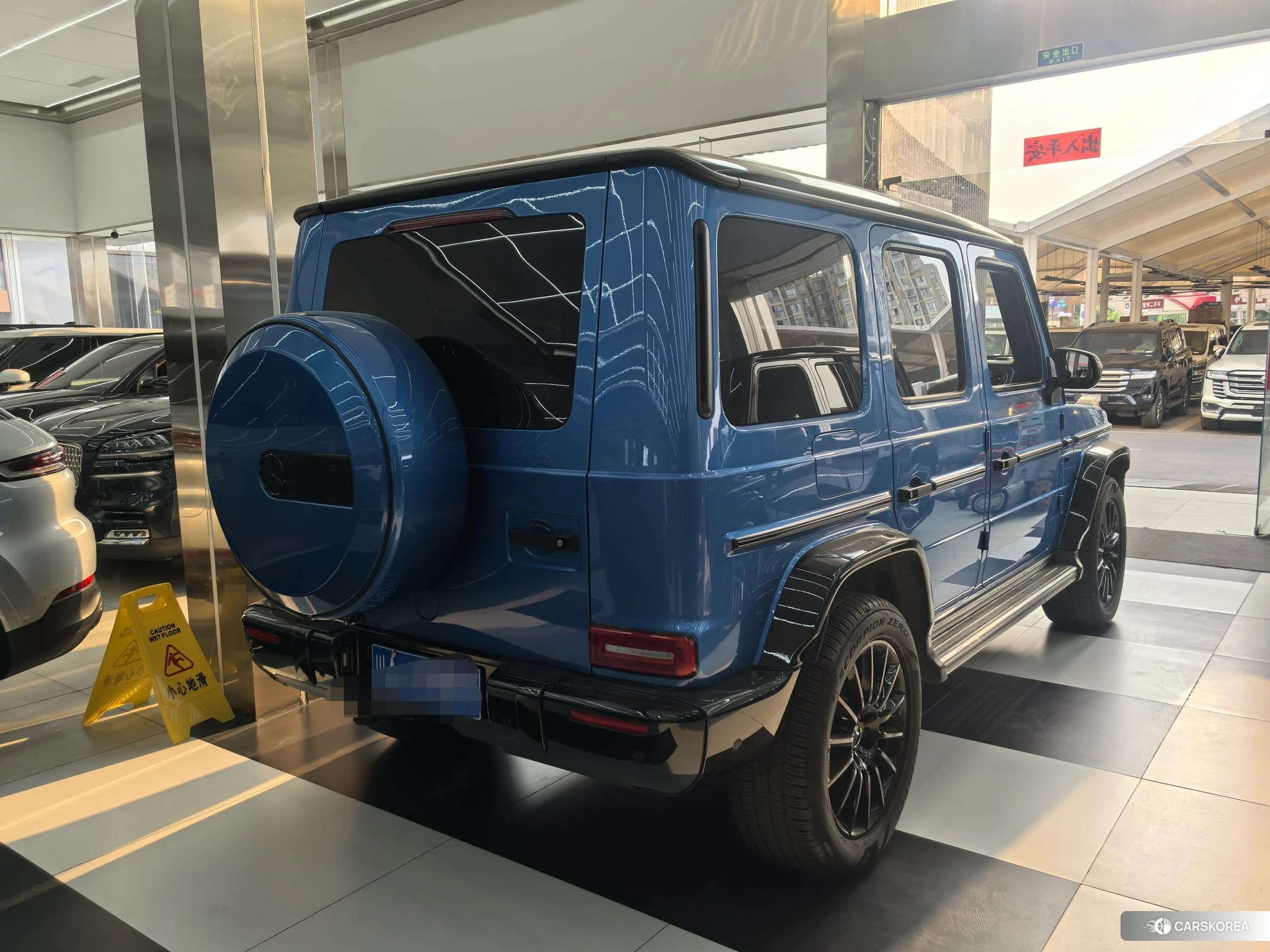 Mercedes-Benz G-Class 2021 Синий из Китая
