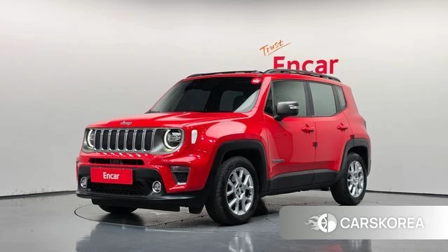 Jeep Renegade 2020 Красный из Кореи