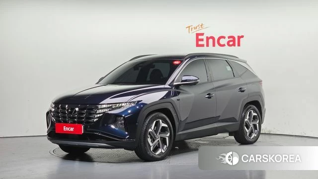 Hyundai Tucson Hybrid (NX4) 2023 Синий из Кореи