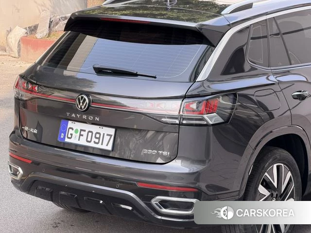 Volkswagen Tayron 2024 Темно-серый из Китая