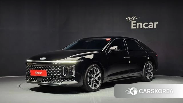Hyundai Grandeur (GN7) 2023 Черный из Кореи