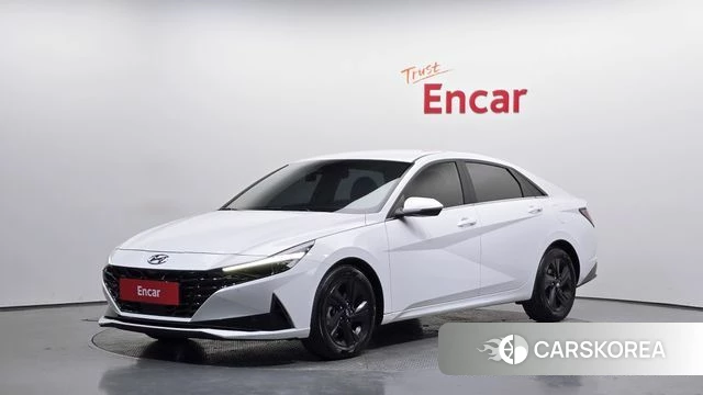 Hyundai Avante (CN7) 2020 Белый из Кореи