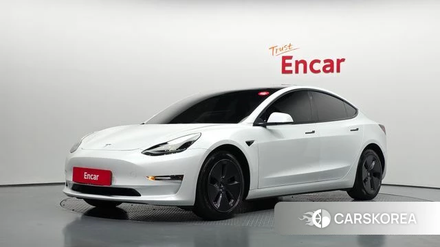 Tesla Model 3 2022 Белый из Кореи