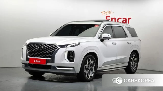Hyundai Palisade 2021 Белый из Кореи