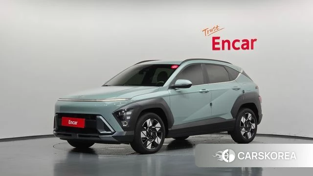 Hyundai Kona (SX2) 2024 Зеленый из Кореи