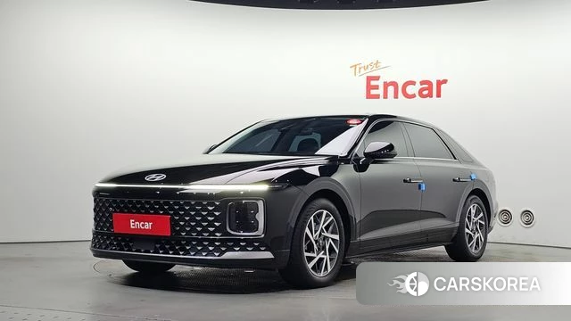 Hyundai Grandeur Hybrid (GN7) 2023 Черный из Кореи
