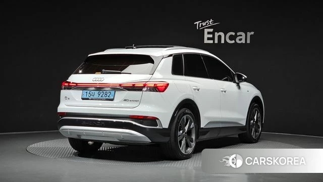 Audi Q4 e-Tron (F4) 2022 Белый из Кореи