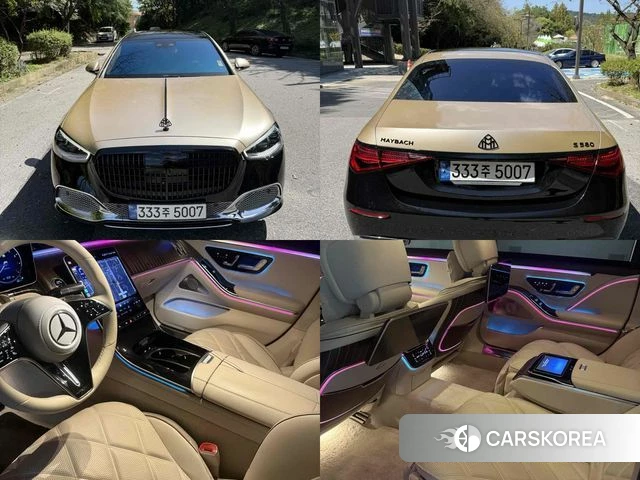 Mercedes-Benz S-Class W223 2022 Черный из Кореи